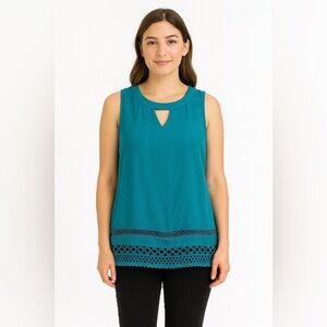 AB Studio NWT Layered Sleeveless Tank Top size XL